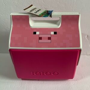 Minecraft Pig 7 Qt Playmaker Cooler Igloo NWT
